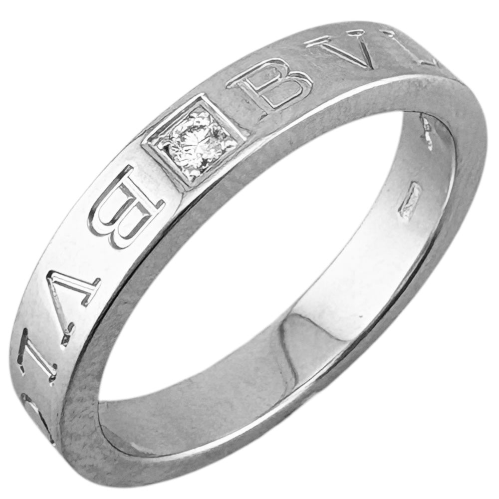 18 極美品 ブルガリ BVLGARI 925 リング 指輪 シルバー Y040 BVLGARI ブルガリ ブルガリブルガリ リング 指輪 19号 18金 K18