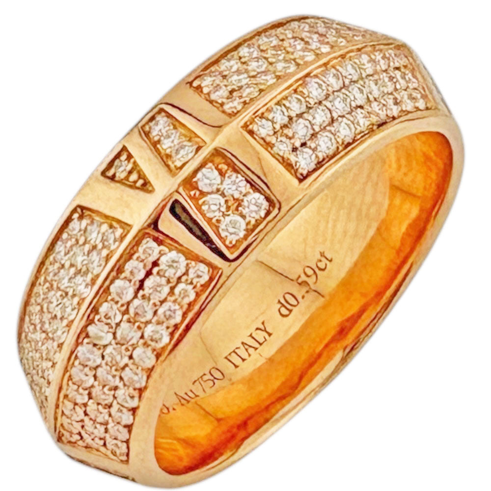 ティファニー　TIFFANY　14号　アトラスリング　定番　良品　611(2) TIFFANY&Co. ティファニー アトラス ✕クローズド ワイド リング 指輪