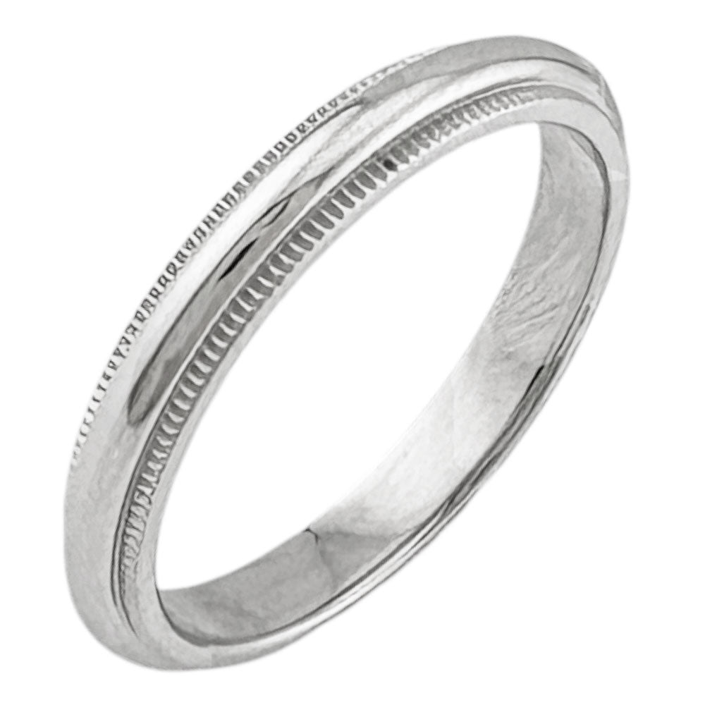 Tiffany & Co. Pt950 リング 指輪　15号　ミルグレイン TIFFANY&Co. ティファニー ミルグレイン リング 指輪 15号 Pt950