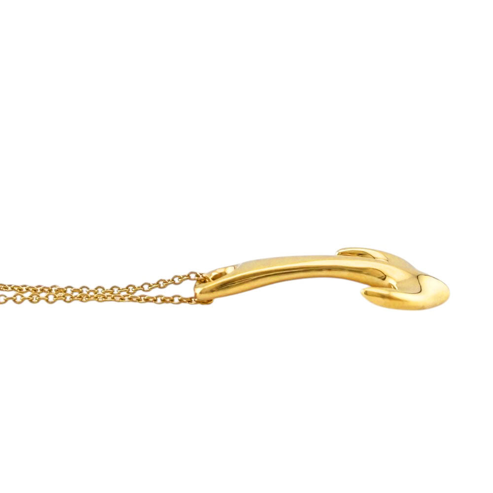 TIFFANY&Co. ティファニー アンカー ネックレス 18金 K18イエロー