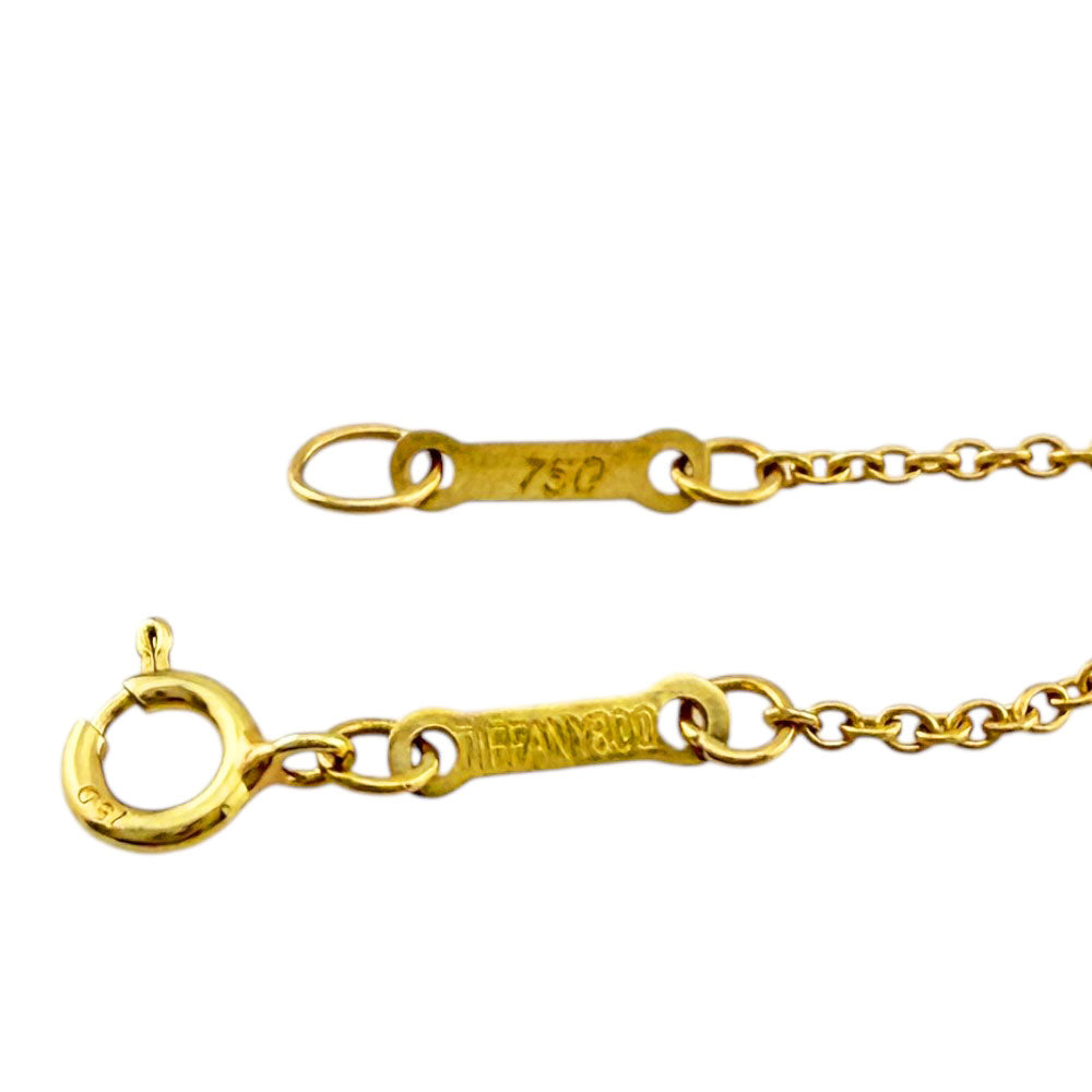 TIFFANY&Co. ティファニー アンカー ネックレス 18金 K18イエロー