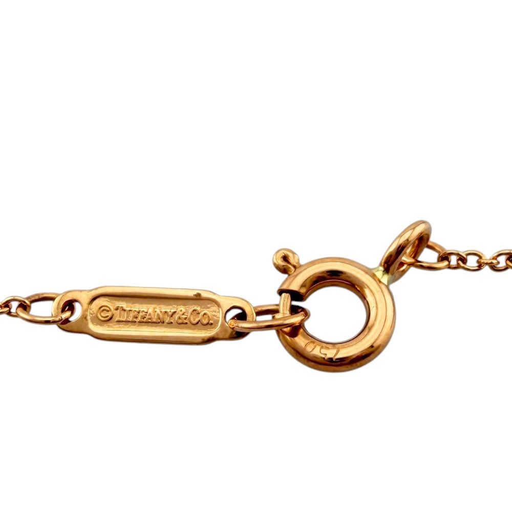 TIFFANY&Co. ティファニー ハートロック ネックレス 18金 K18ピンク