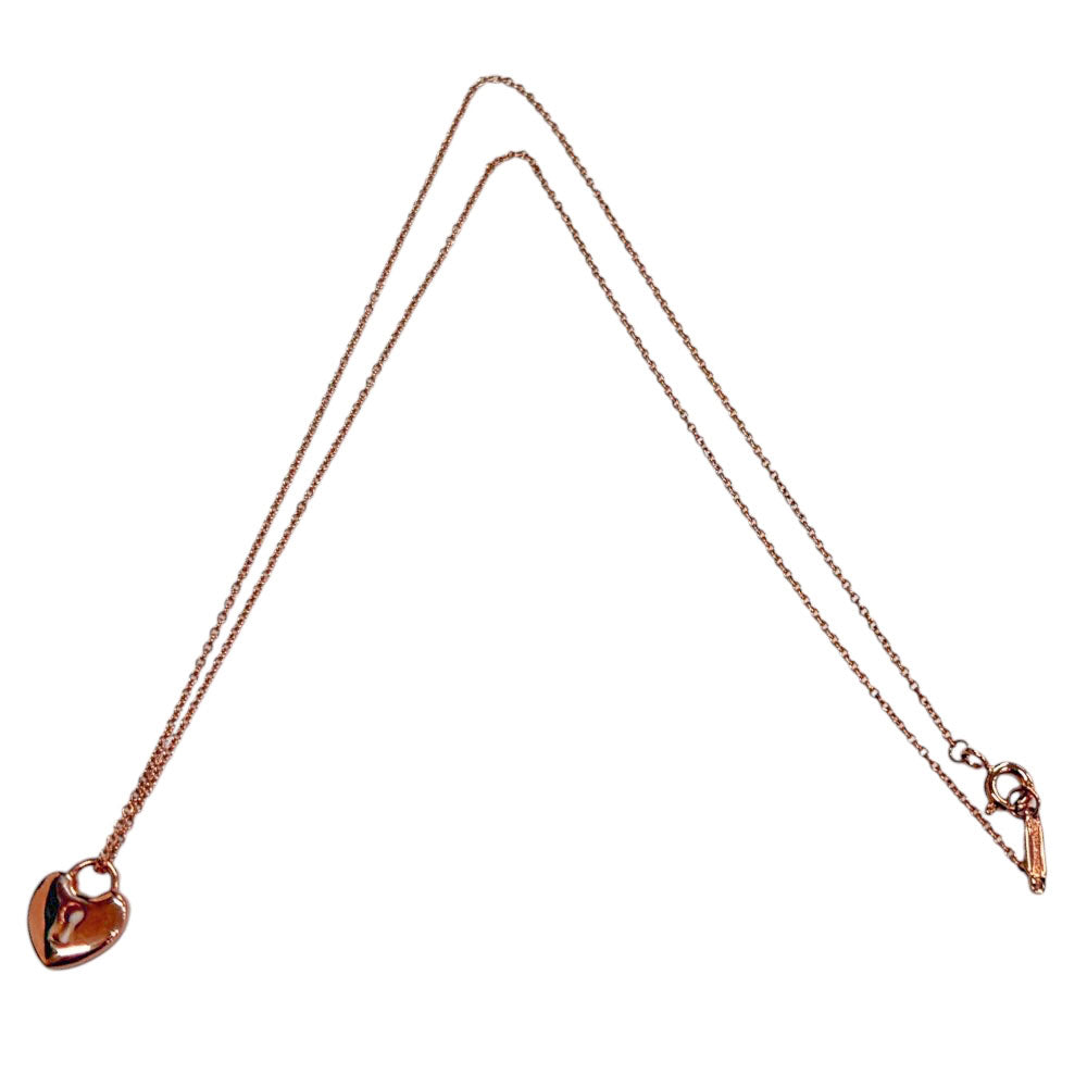 Tiffany&Co. ティファニー ハート ロック　750 TIFFANY&Co. ティファニー ハートロック ネックレス 18金 K18ピンク