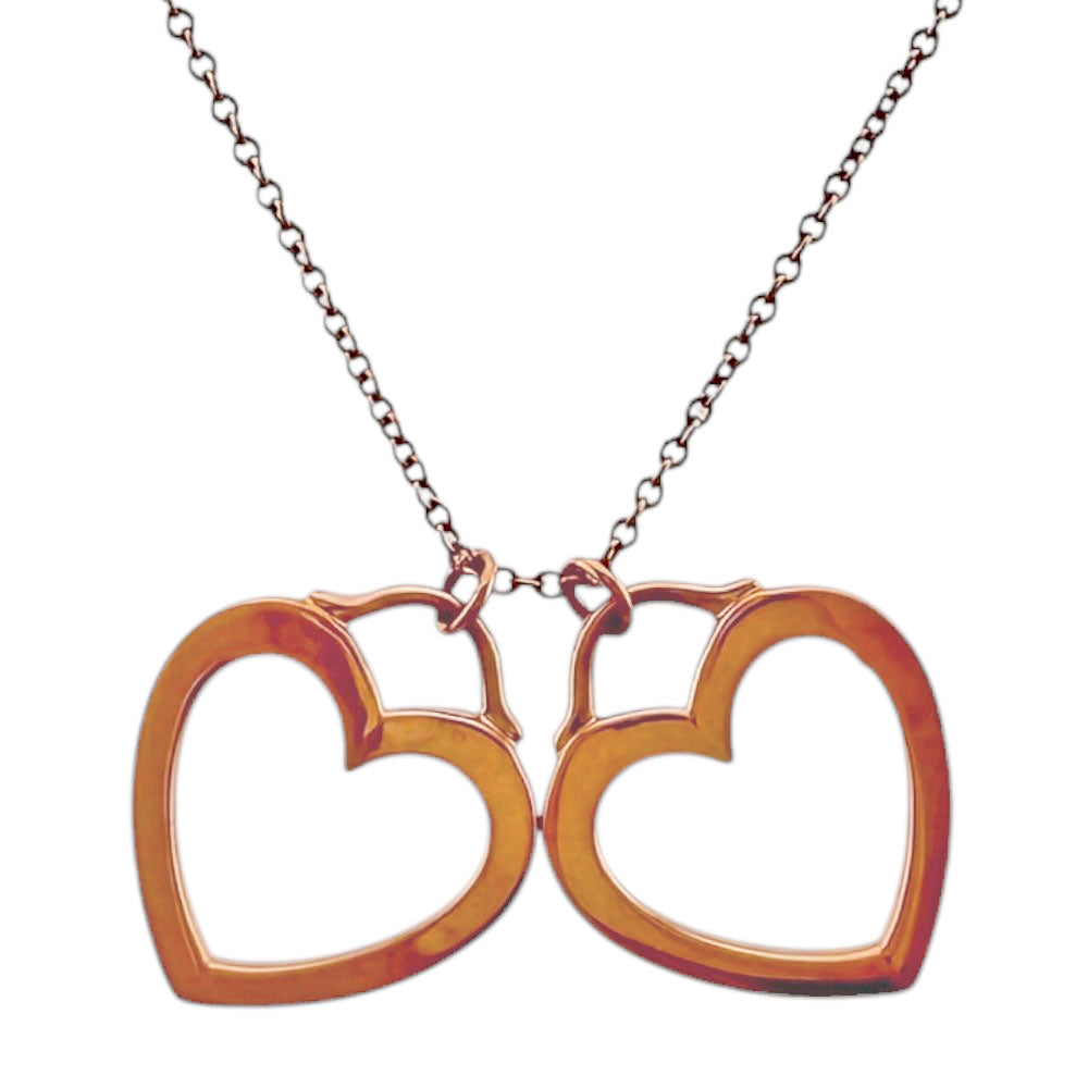 TIFFANY&Co. ティファニー センチメンタルダブルハート ネックレス 18