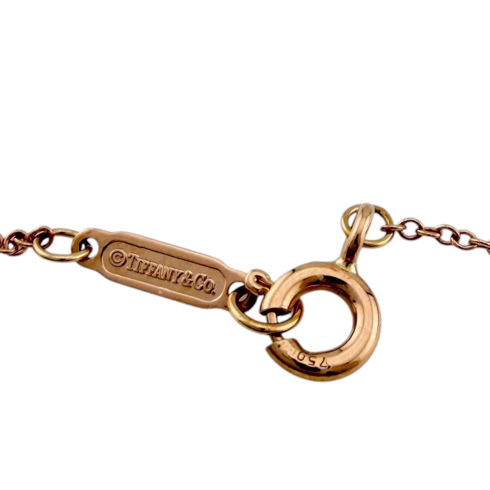 TIFFANY&Co. ティファニー センチメンタルダブルハート ネックレス 18