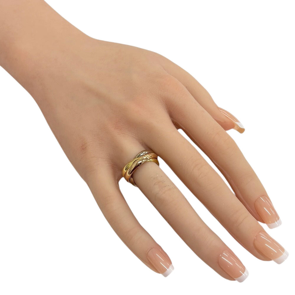 CARTIER カルティエ トリニティ リング 指輪 12号 18金 K18イエロー