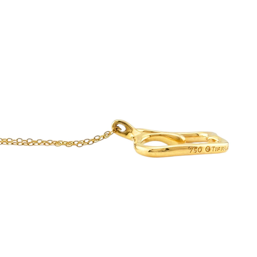 TIFFANY&Co. ティファニー アップル ネックレス 18金 K18イエロー
