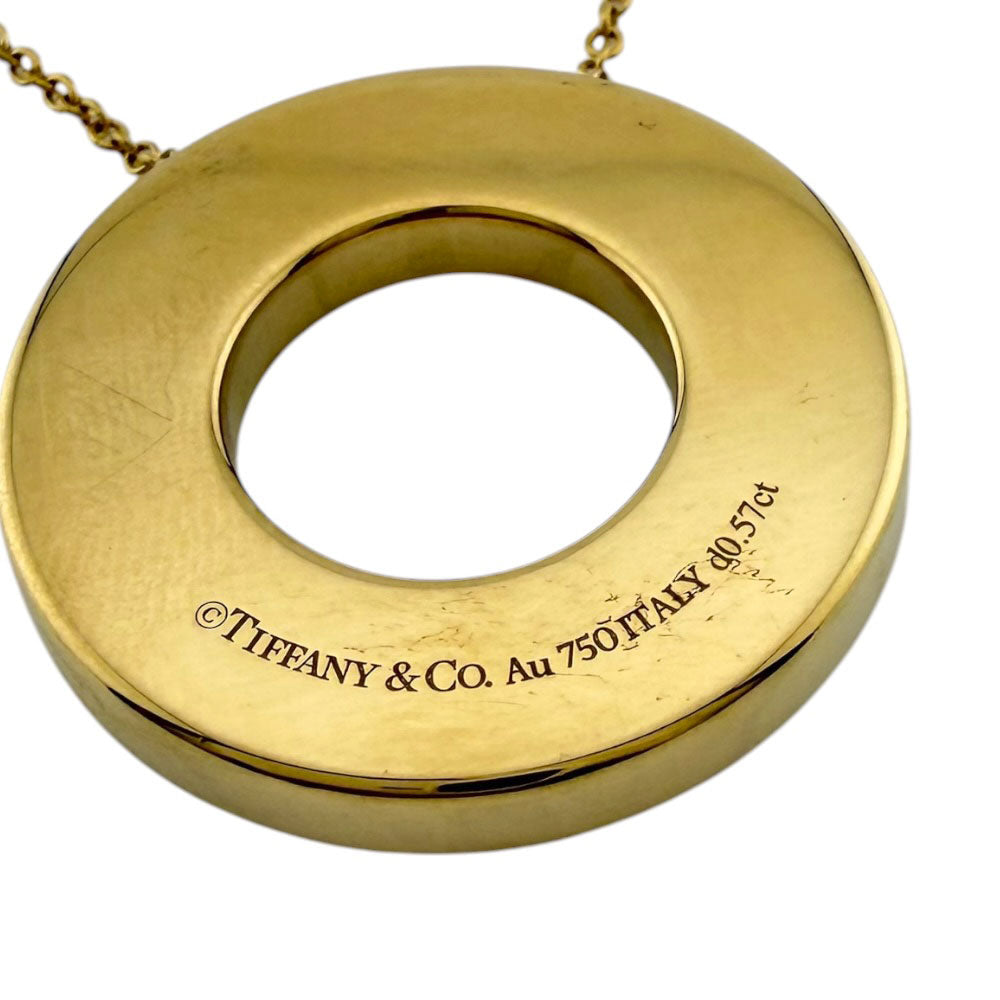 Tiffany & Co. アトラス サークル ネックレス TIFFANY&Co. ティファニー アトラスXクローズドサークル ネックレス 18
