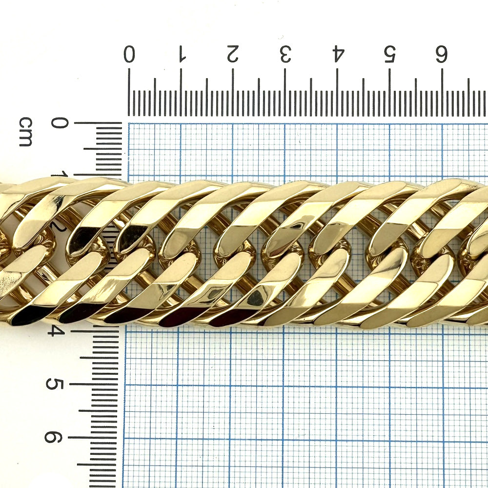 喜平ネックレス！ 喜平 ネックレス 12面トリプル 12DCT 67cm 約1047g 留め具中折れ式