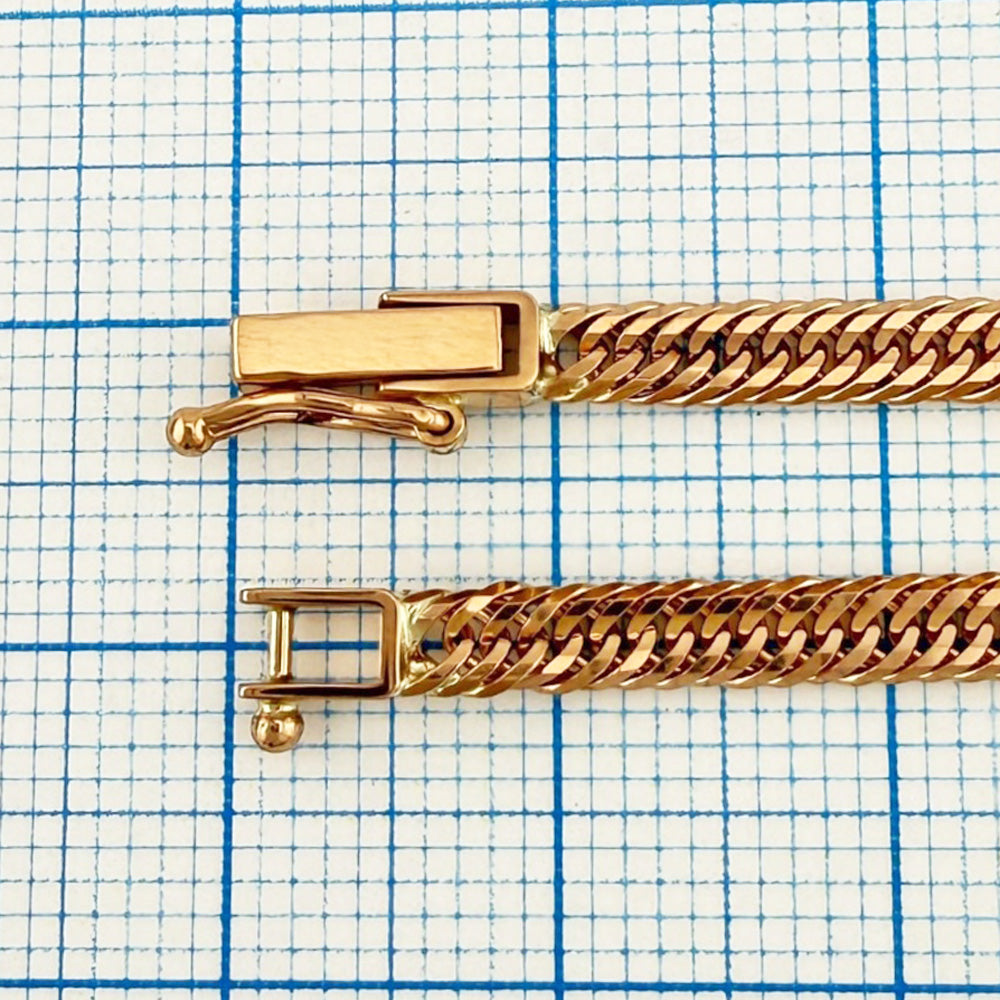 喜平 ネックレス 12面トリプル 12DCT 50cm 約12g 留め具中折れ式