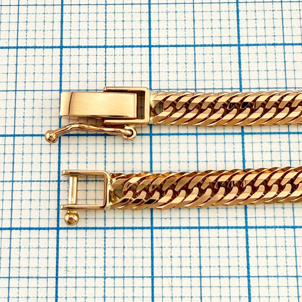 喜平 ネックレス 12面トリプル 12DCT 50cm 約20g 留め具中折れ式