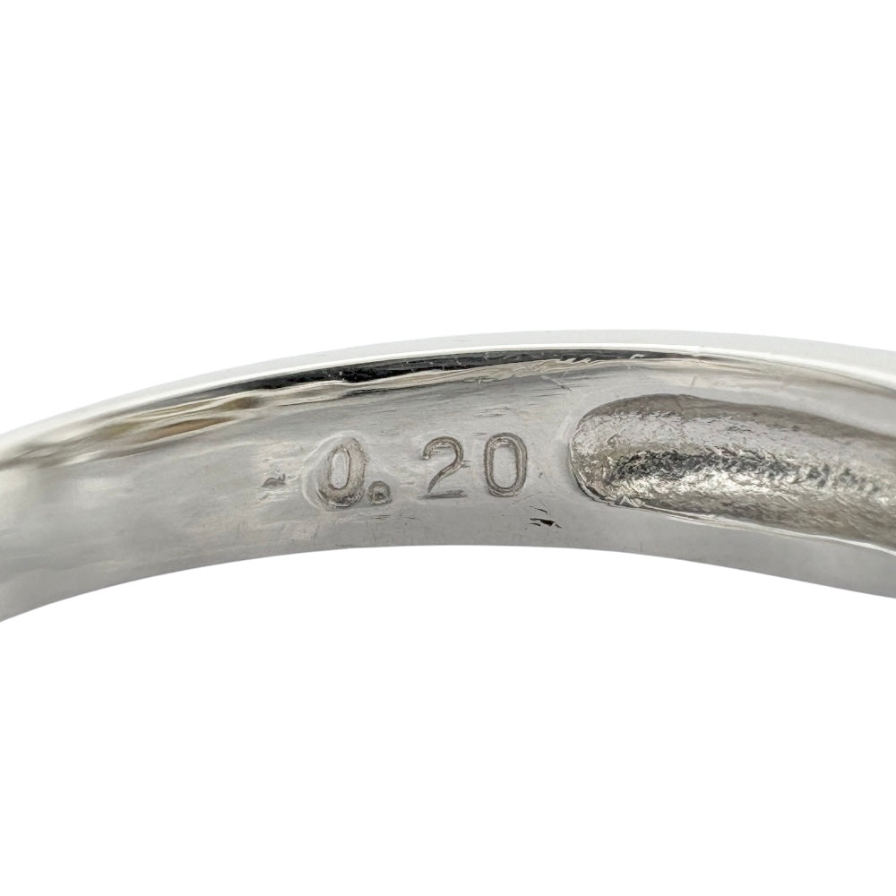 リング 指輪 8号 Pt900プラチナ アコヤパール レディース 中古