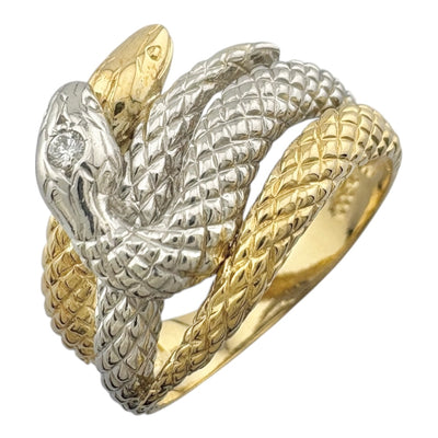 リング 指輪 13号 18金 K18イエローゴールド ダイヤモンド