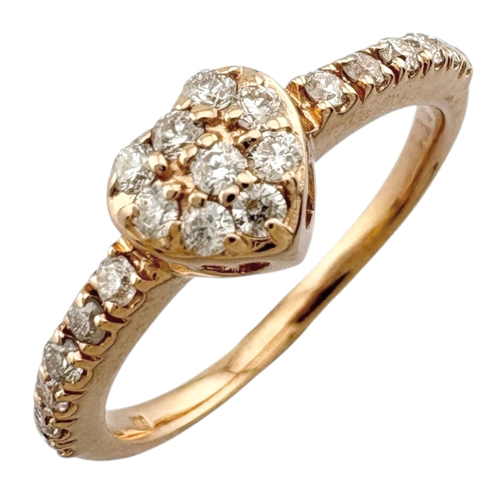 K18 18金　ダイヤモンドリング　9号 K18 18金 ダイヤモンドリング 指輪 新品 9号