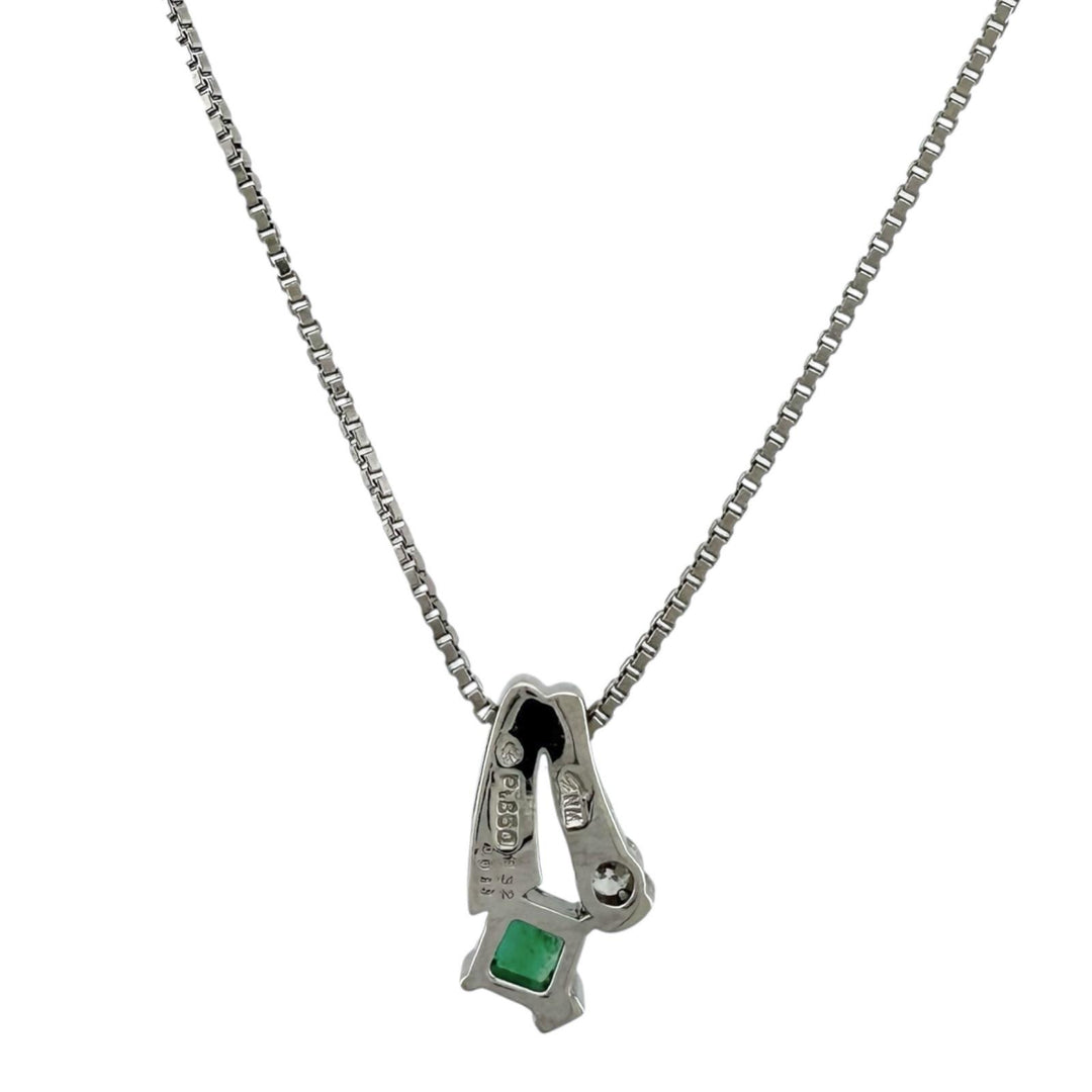 ネックレス Pt850プラチナ エメラルド レディース 中古 – 【公式