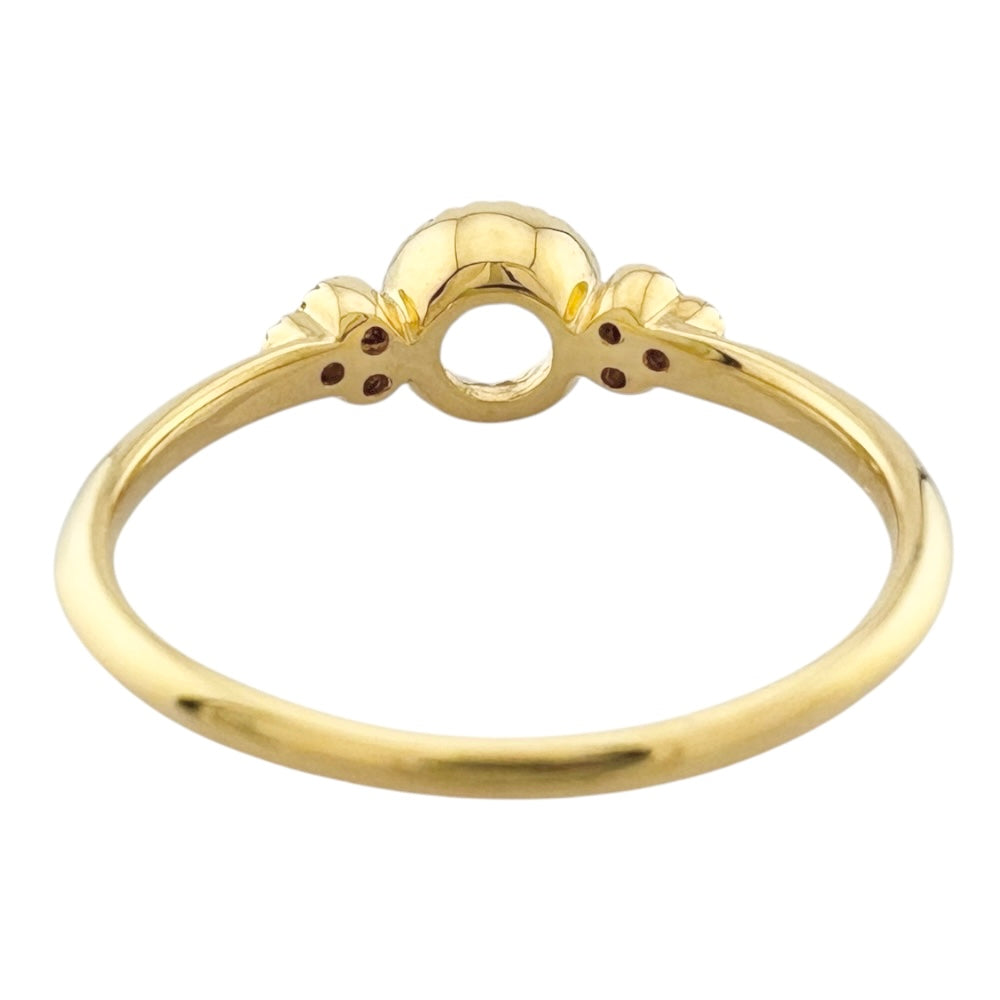 リング 指輪 12.5号 18金 K18イエローゴールド ラブラドライト  