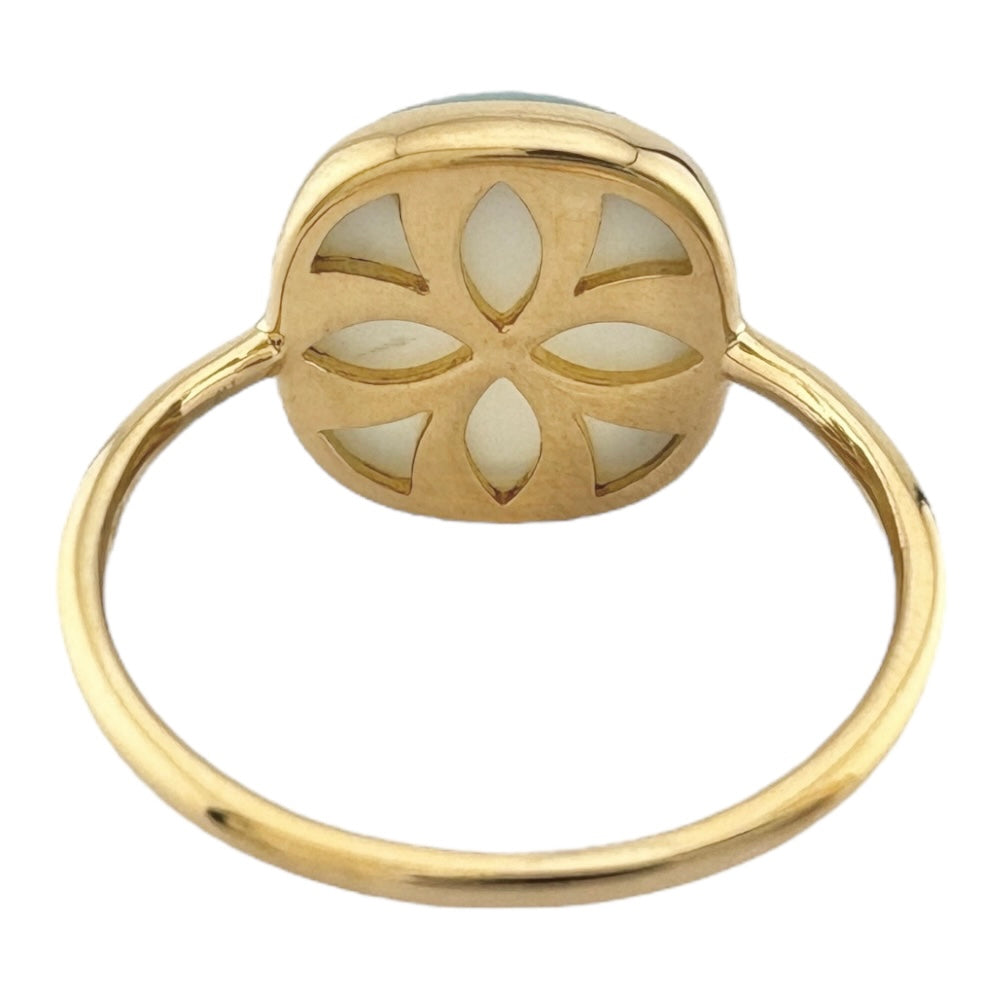 K18 YG イエローゴールド ブルートパーズ リング 11号 K18 YG イエローゴールド ブルートパーズ リング 11号 楽天市場