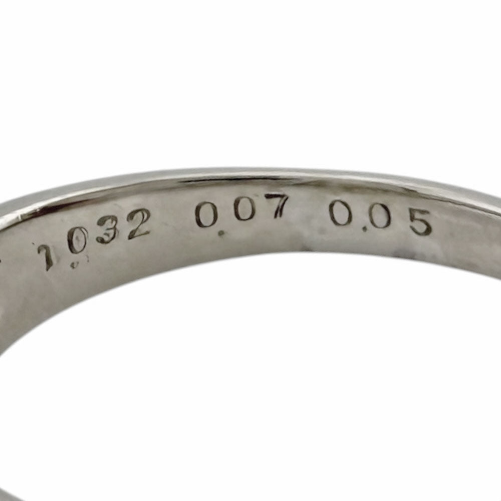 リング 指輪 18号 Pt900プラチナ ダイヤモンド レディース 中古