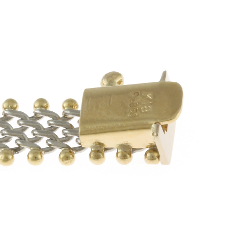 Used] K18 Pt850 Bracelet 18K K18 Gold Pt850 Platinum Gold/Silver 