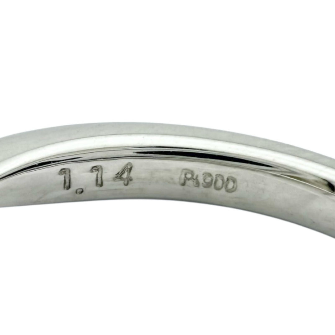 リング 指輪 13.5号 Pt900プラチナ タンザナイト レディース 中古  