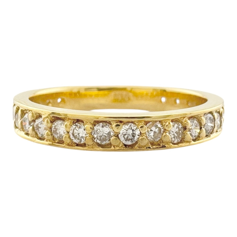 1278 ダイヤリングK18YGイエローゴールド10号0.613ct リング 指輪 10号 18金 K18イエローゴールド ダイヤモンド