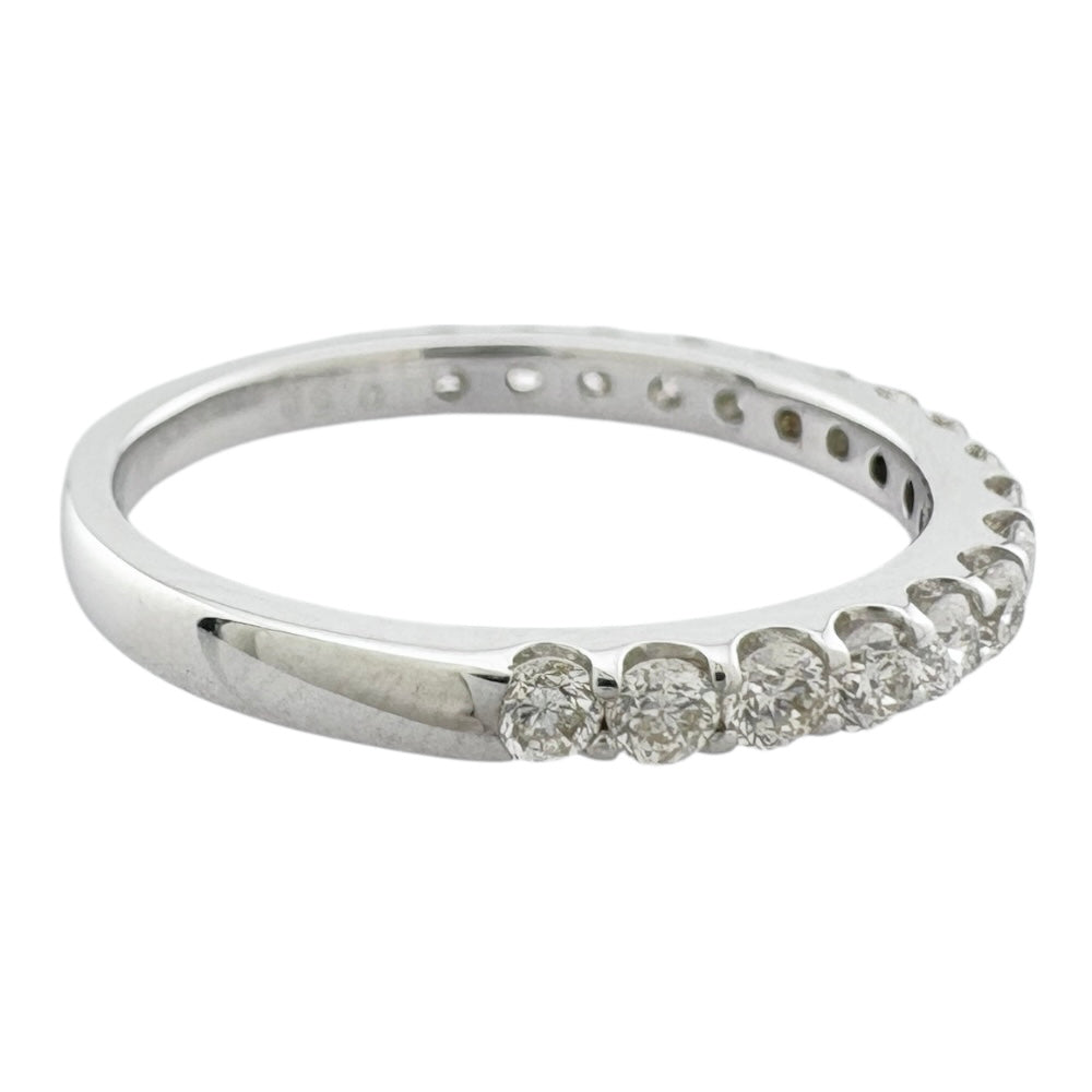 【まあや】証明書あり　18金ホワイトゴールド　ダイヤモンドリング　10号 リング 指輪 10号 18金 K18ホワイトゴールド ダイヤモンド