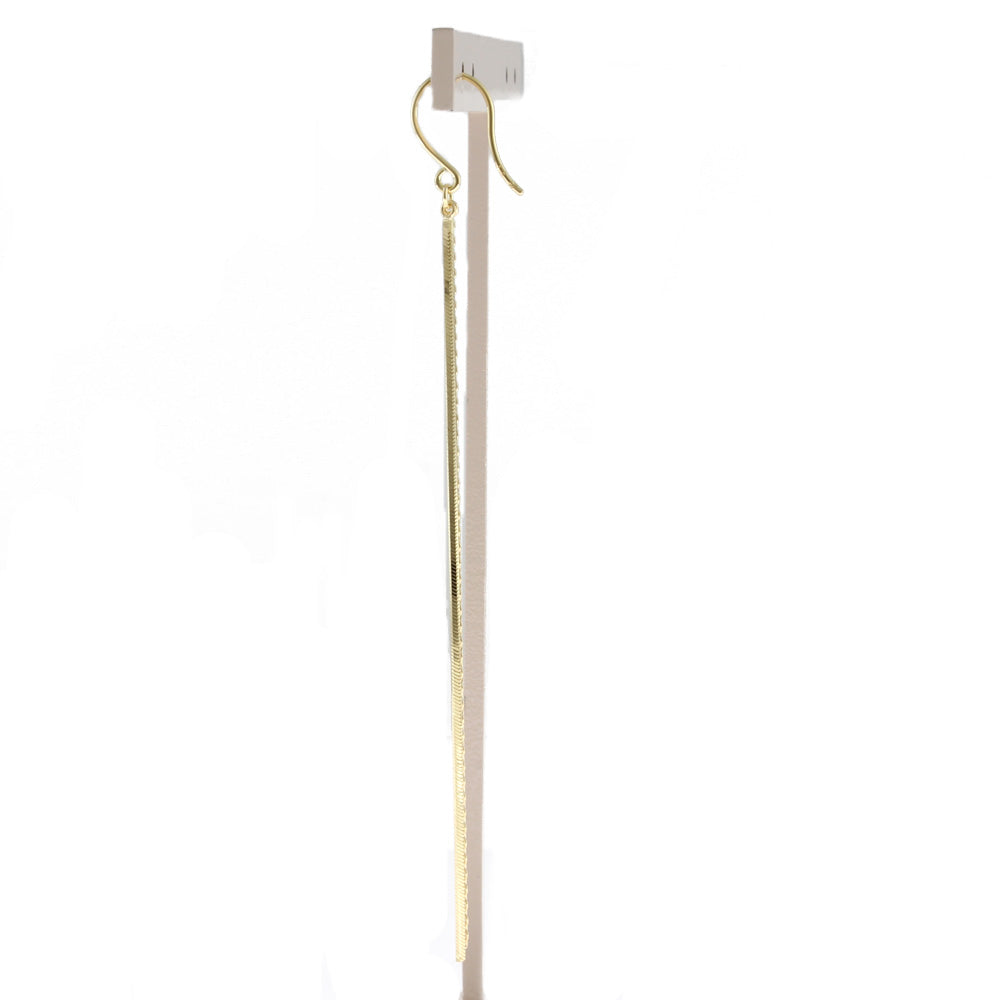 ロングチェーン フックタイプ ピアス 18金 レディース 新品 – 【公式