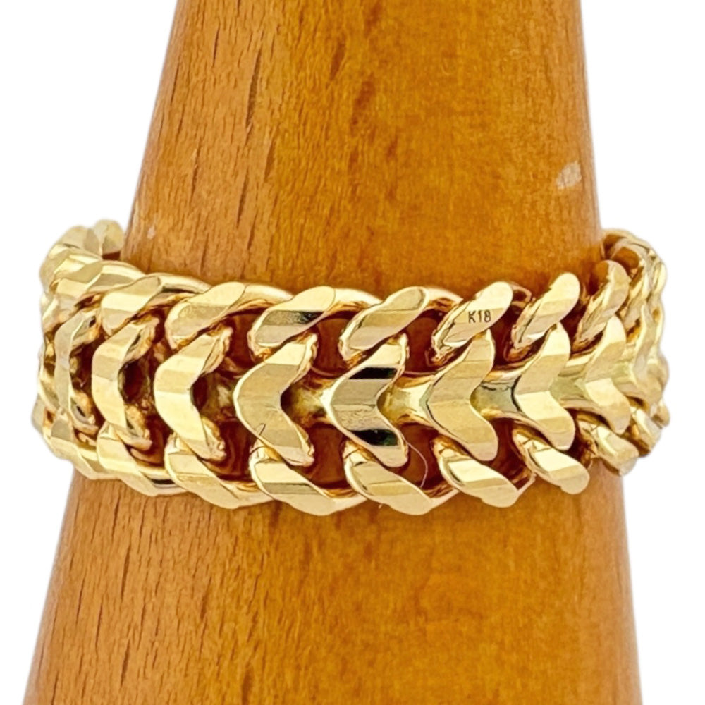 (B103106) K18 YG リング 18金 指輪 12号 13号 ゴールド LARA Christie（ララクリスティー） 結婚指輪 ゴールド 18金 ブランド