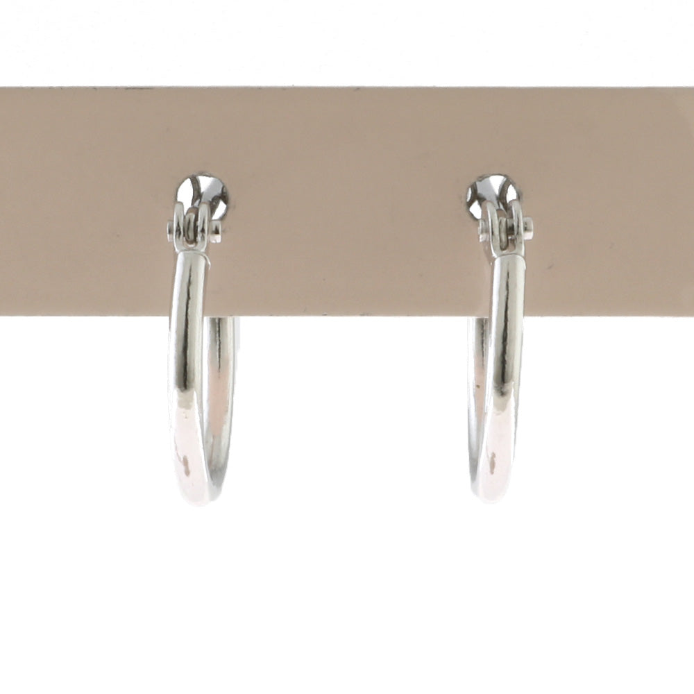 pt900(プラチナ)パイプフープ1 × 10片方ピアス新品 新品】 Pt900 ピアス フープ パイプ 1×10 Pt900プラチナ シルバー