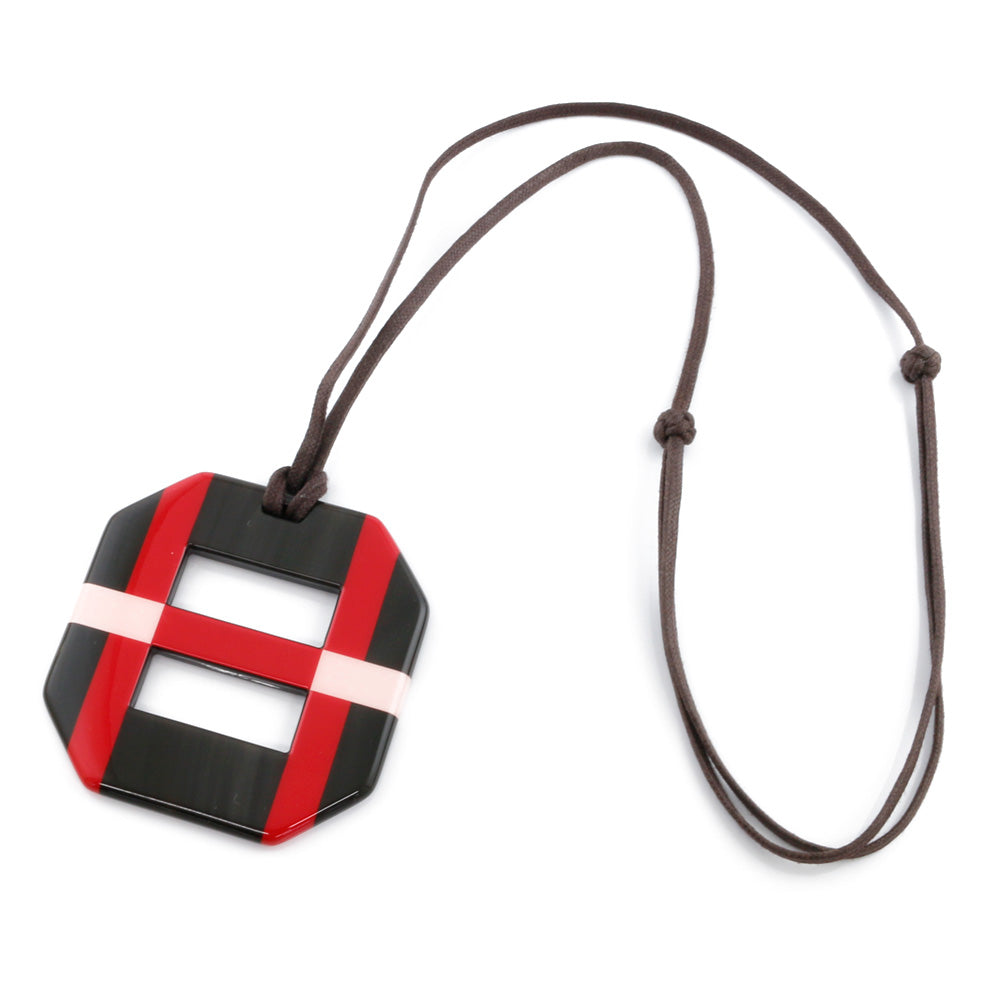 HERMES ロングネックレス 水牛 ネックレス バッファローホーン HERMES エルメス ネックレス イスム バッファローホーン 水牛 Isthme