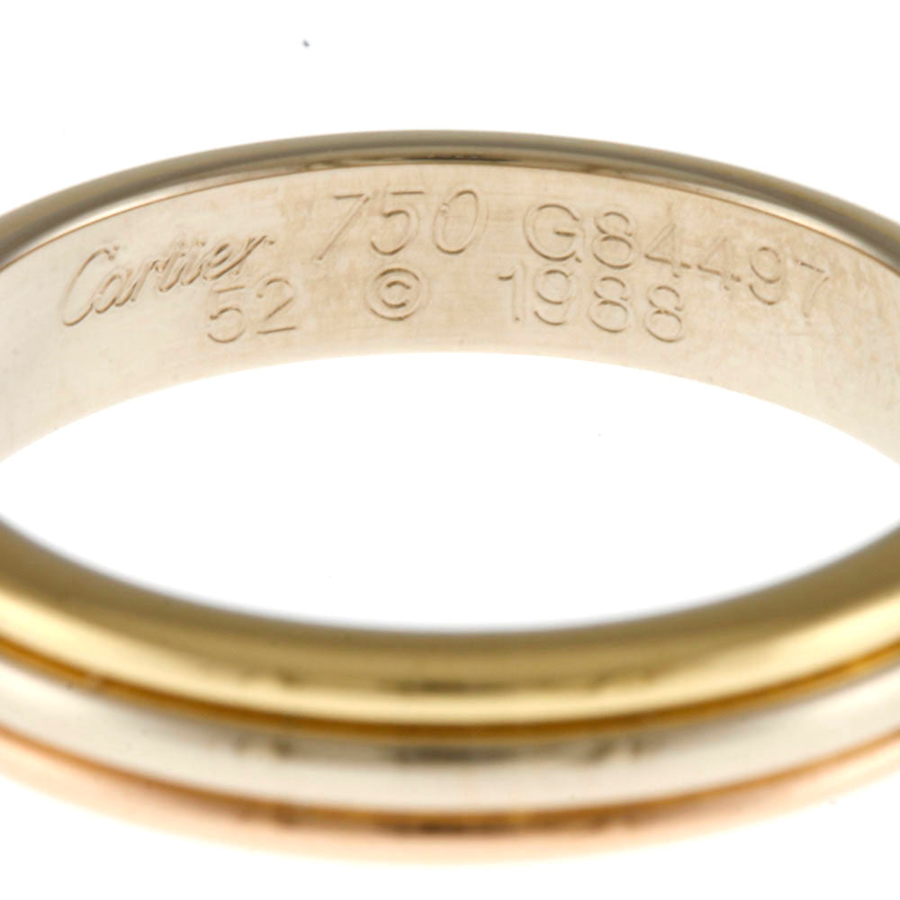 CARTIER カルティエ トリニティウエディング リング 指輪 11.5号 18金