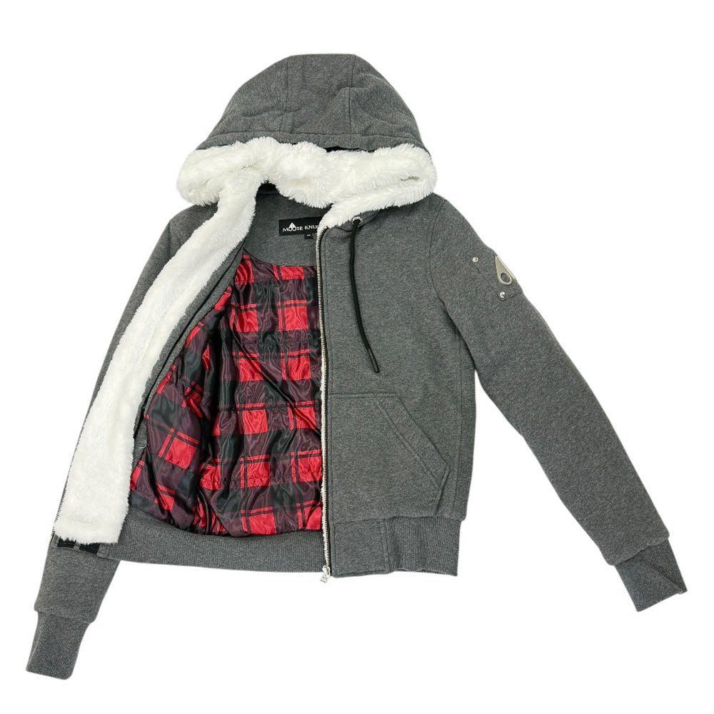 MOOSE KNUCKLES ムースナックルズ パーカー コットン レディース 中古