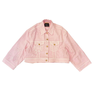 Blumarine ブルマリン デニムジャケット コットン レディース 中古