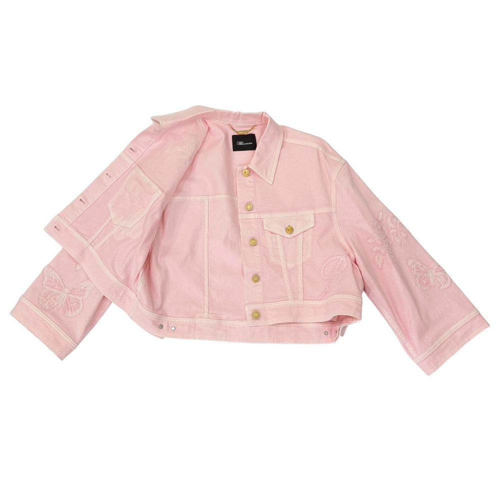 Blumarine ブルマリン デニムジャケット コットン レディース 中古