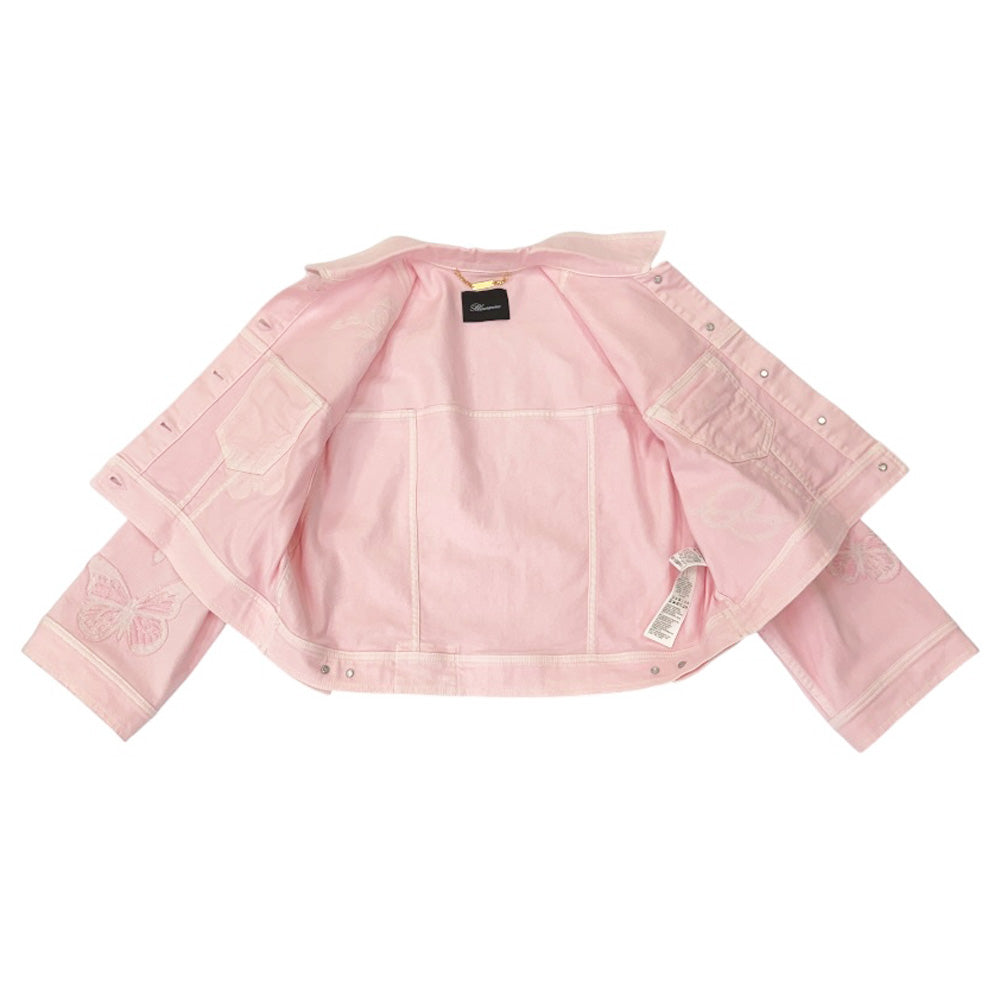 Blumarine ブルマリン デニムジャケット コットン レディース 中古