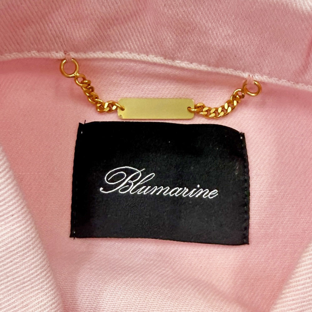 Blumarine ブルマリン デニムジャケット コットン レディース 中古