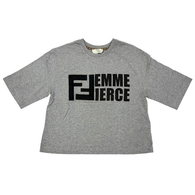 FENDI Tシャツ サイズS コットン 半袖　モデル　フェンディ　今期　新品 FENDI フェンディ 半袖Tシャツ コットン レディース 中古 – 【公式
