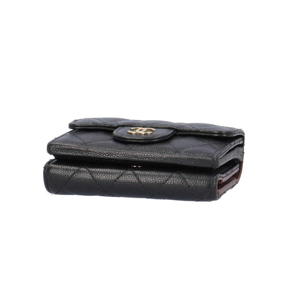 CHANEL シャネル クラシック スモール フラップ ウォレット マトラッセ