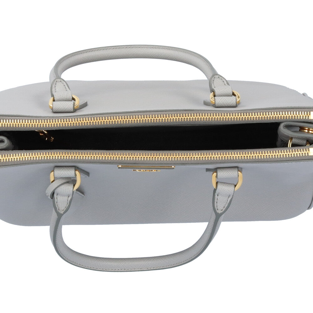 美品 プラダ バッグ ガレリア ラージ ハンド ショルダー バッグ サフィアーノレザー レディース 90301502 【中古】ブランド PRADA プラダ ガレリア ラージ サフィアーノ ショルダーバッグ レザー