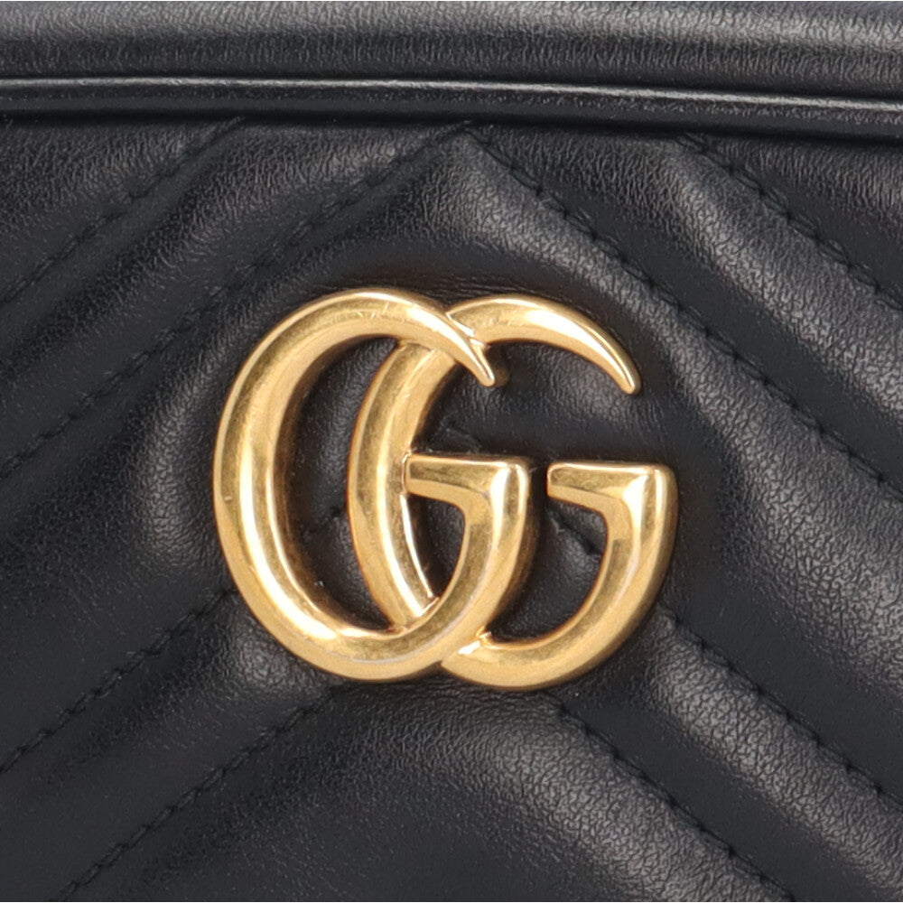 GUCCI グッチ ミニ カメラバッグ GGマーモント ショルダーバッグ