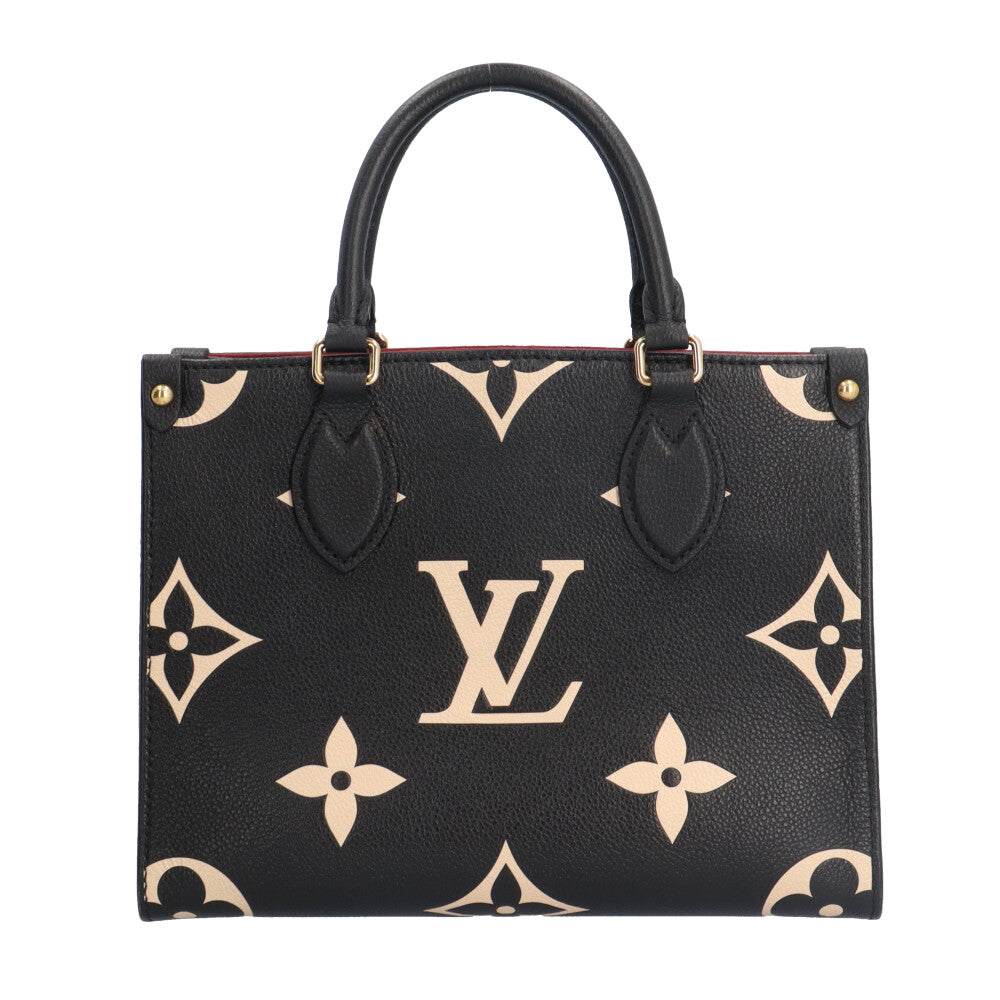 LOUIS VUITTON ルイヴィトン オンザゴーPM バイカラーモノグラムアン