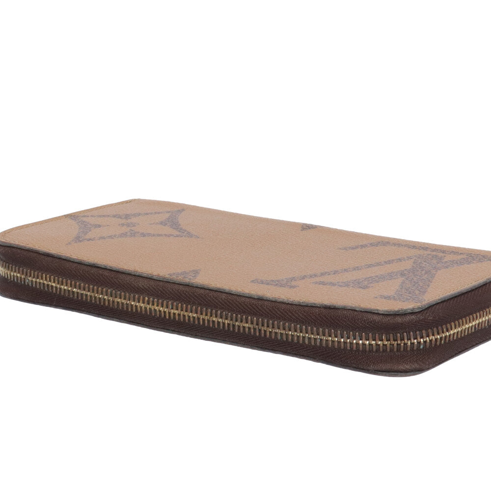 VUITTONジャイアントリバース長財布 LOUIS VUITTON ルイヴィトン ジッピーウォレット モノグラム