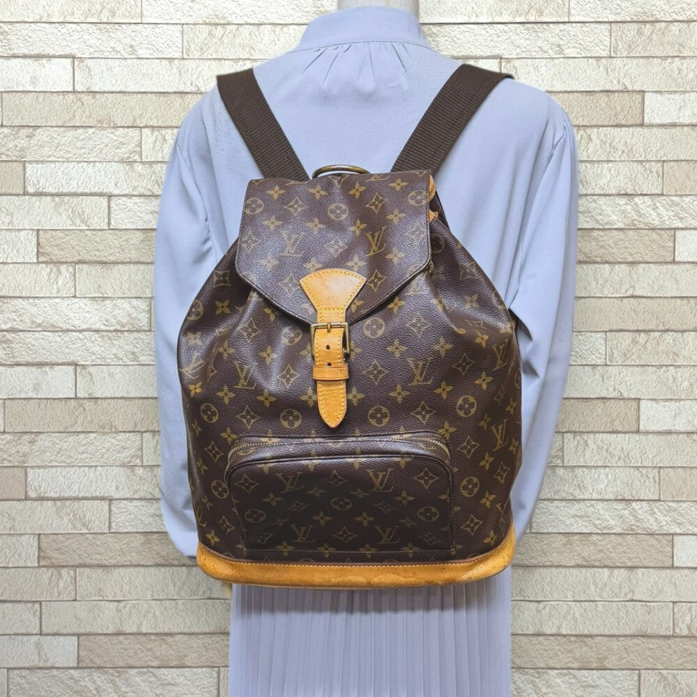 LOUIS VUITTON ルイヴィトン モンスリGM モノグラム リュック 