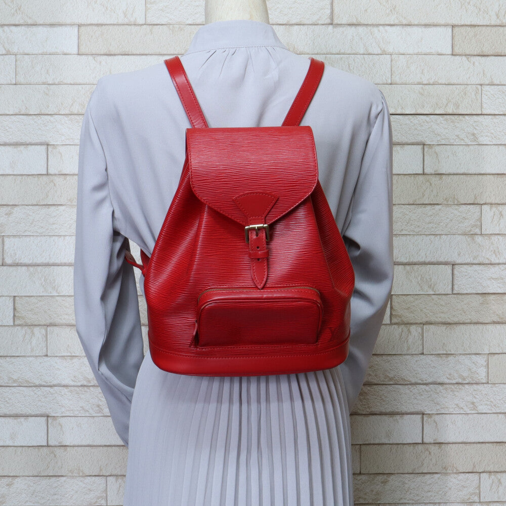 LOUIS VUITTON モンスリMMリュックとエピ ルイ・ヴィトンのモンスリリュックはヴィンテージ感がたまらない！