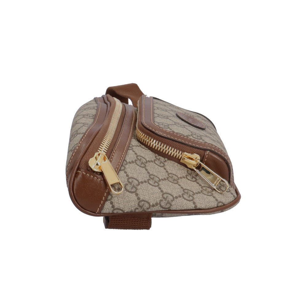 GUCCI GG Large Belt Bag GG Supreme Body Bag GG Supreme Canvas