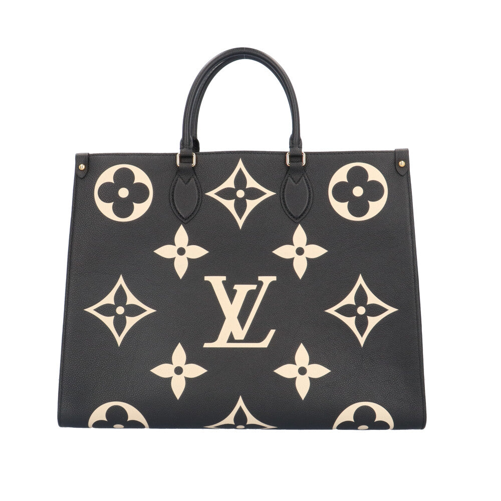 LOUIS VUITTON ルイヴィトン オンザゴーGM バイカラー モノグラムアンプラント ショルダーバッグ モノグラムアンプラント ブラ –  【公式】リサイクルキング オンラインショップ