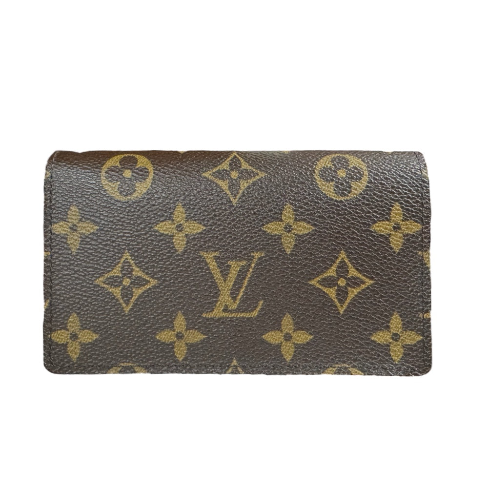 LOUIS VUITTON ルイヴィトン トレゾール モノグラム 二つ折り財布 モノグラムキャンバス レディース 中古 – 【公式】リサイクルキング  オンラインショップ