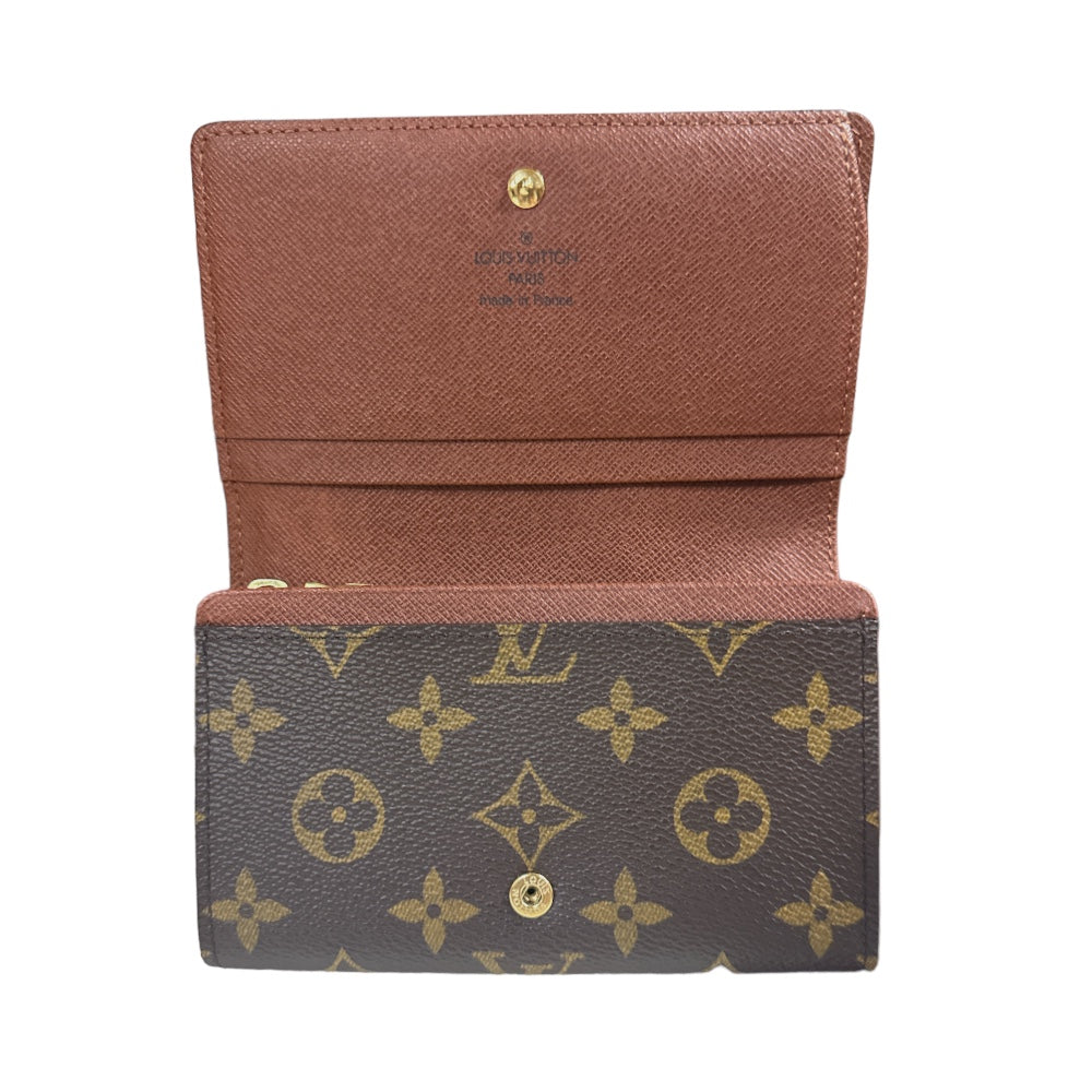 LOUIS VUITTON ルイヴィトン トレゾール モノグラム 二つ折り財布 モノグラムキャンバス レディース 中古 – 【公式】リサイクルキング  オンラインショップ