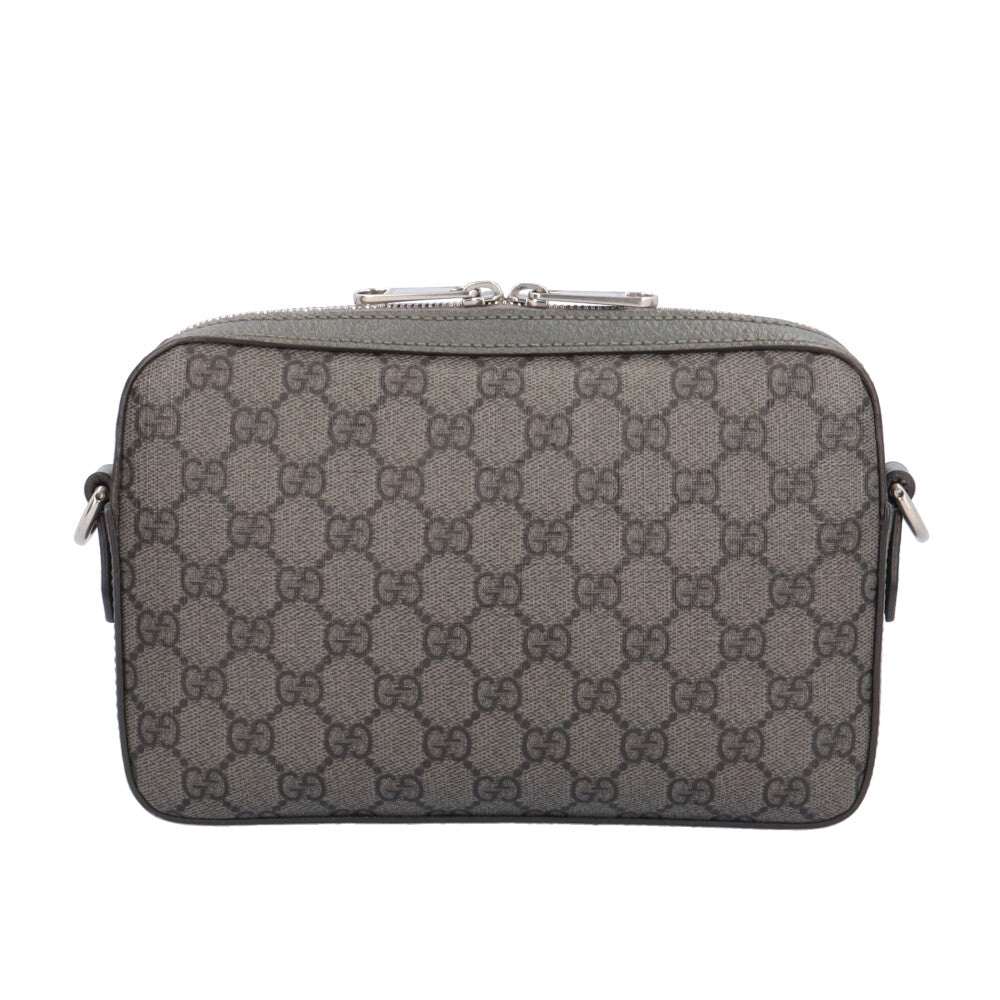 Gucci ショルダーバッグ グレー キャンバス GUCCI グッチ GGスプリーム ショルダーバッグ GGスプリームキャンバス