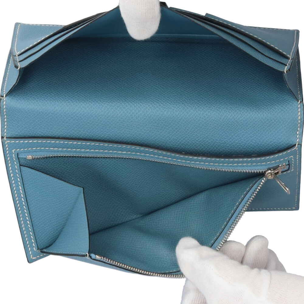 HERMES エルメス ベアンスフレ 長財布 ヴォーエプソン レディース 中古